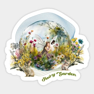 Fairy Garden Sticker